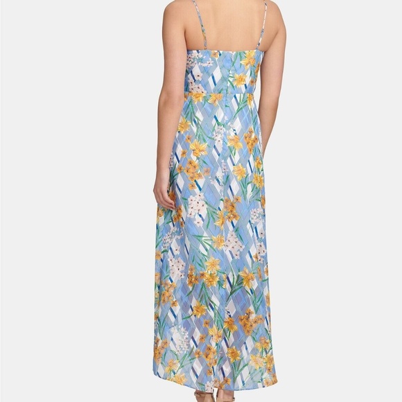 Kensie High Low Ruffle Dress 2 - Picture 3 of 3